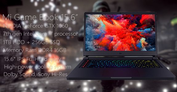 The company Xiaomi introduced a new gaming laptop Mi Game Book