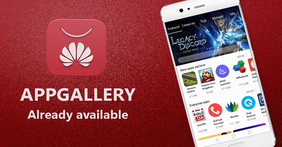 Huawei launches its own AppGallery application catalog