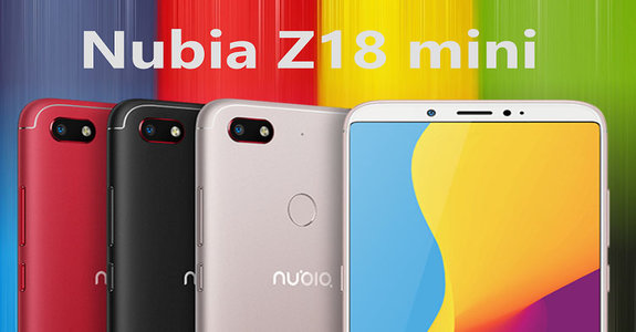 The new smartphone Nubia Z18 mini