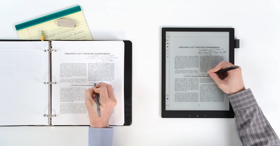 Sony released new digital paper