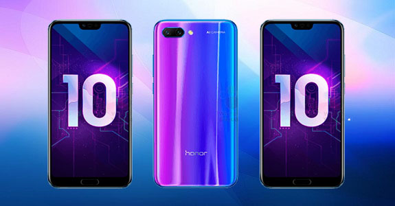 Announcement of stylish smartphone Honor 10