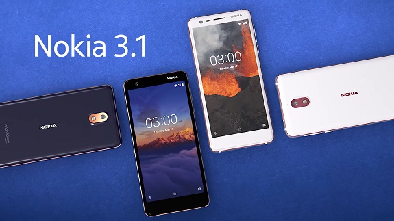 Presented are Nokia 5.1, Nokia 3.1 and Nokia 2.1