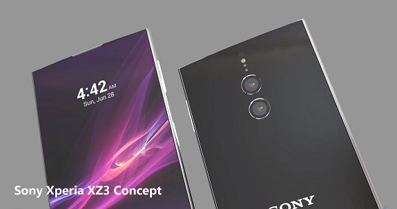 Features unreleased Sony Xperia XZ3