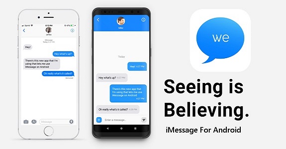 Owners of Android smartphones will be able to send messages from their own PC