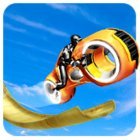 Mega Ramp - Tron Bike Extreme Stunts MOD much money