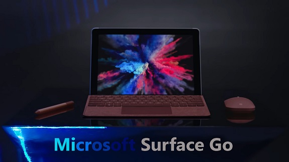 New and compact tablet Microsoft Surface Go