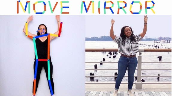 Move Mirror - interesting possibilities of artificial intelligence