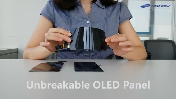 The new, robust OLED-panel from Samsung