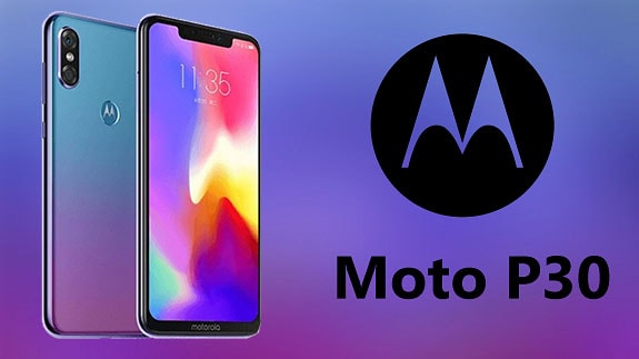 Moto P30 budget Android for fans of the design of the iPhone X