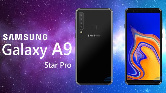 Render the new smartphone Galaxy A9 Star Pro