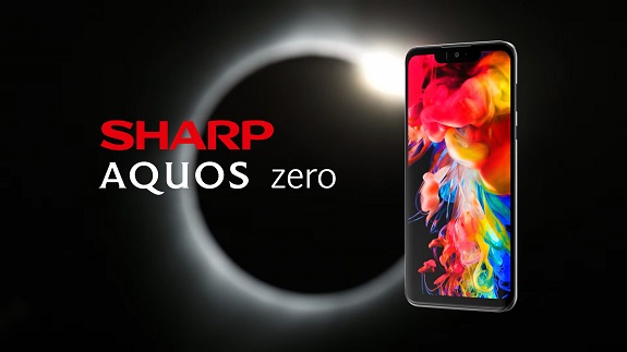 Presented a new flagship Sharp Aquos Zero