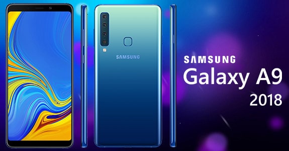 Galaxy A9 (2018) middling smartphone with a large number of cameras