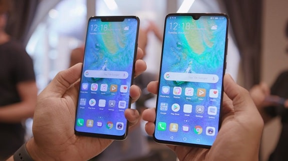 New smartphones Huawei Mate 20X/Mate 20 Pro/Mate 20 premium classes