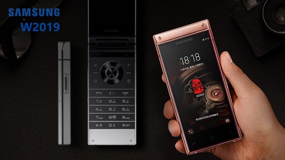 Premium clamshell smartphone Samsung W2019