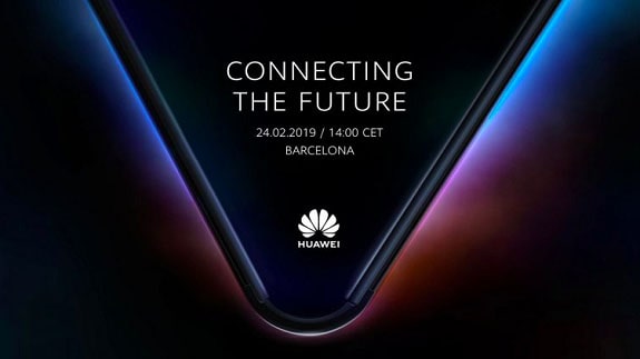 High-quality render of a flexible smartphone from Huawei