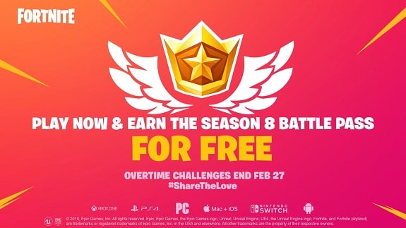 8 Fortnite combat pass is completely free