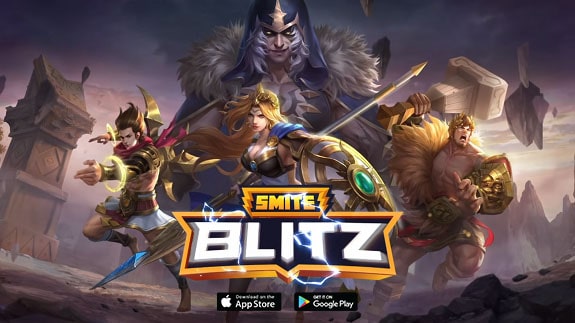 SMITE Blitz is now available for mobile platforms