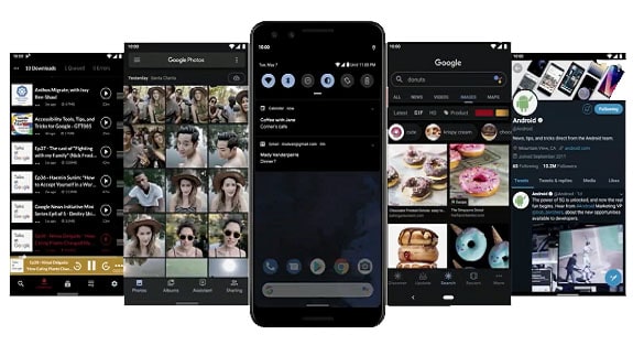 Android Q officially got a dark theme