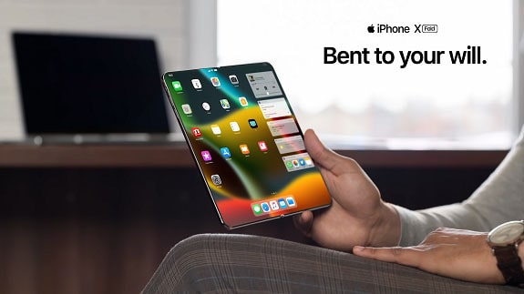 IPhone X Fold - Apple received a patent for a foldable matrix