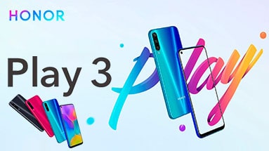 New gaming smartphone Honor Play 3 from Huawei