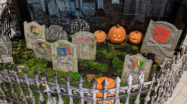 On the eve of Halloween, Google has recreated a cemetery of closed products
