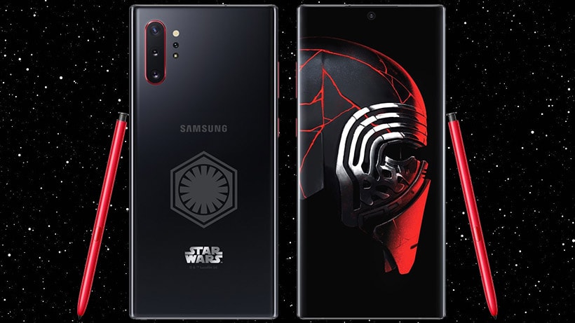 Galaxy Note 10+ Star Wars Edition, dedicated the new film "Star Wars"