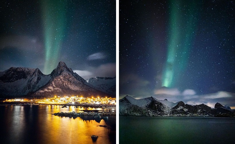 Pixel 4 showed amazing capabilities when shooting the northern lights