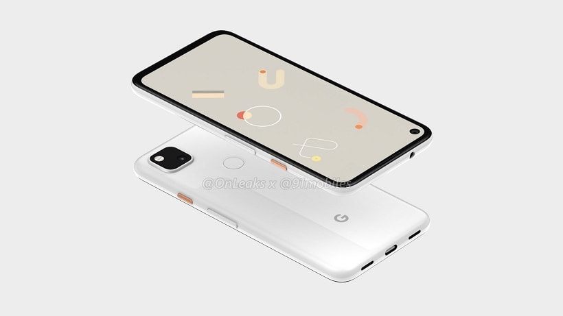The first renderings of the future of the smartphone Google Pixel 4a