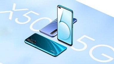 Realme X50 5G - screen 120 Hz, a good filling and low price tag