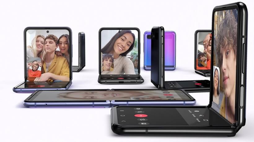 Galaxy Z Flip - a second flexible smartphone from Samsung