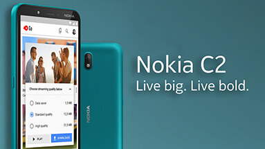 Announced a new budget smartphone Nokia C2