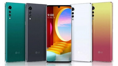 LG announced the first smartphone from the Velvet line