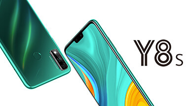 Announcement of Huawei Y8s with last year's stuffing and services from Google