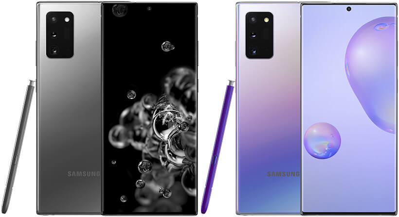 Credible render Samsung Galaxy Note 20+