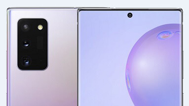 Credible render Samsung Galaxy Note 20+